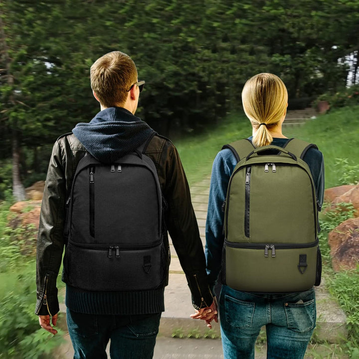 Kühlrucksack 28L Isolierter Kühltasche Picknickrucksack Doppelte Schicht Klein Thermo Rucksack für C