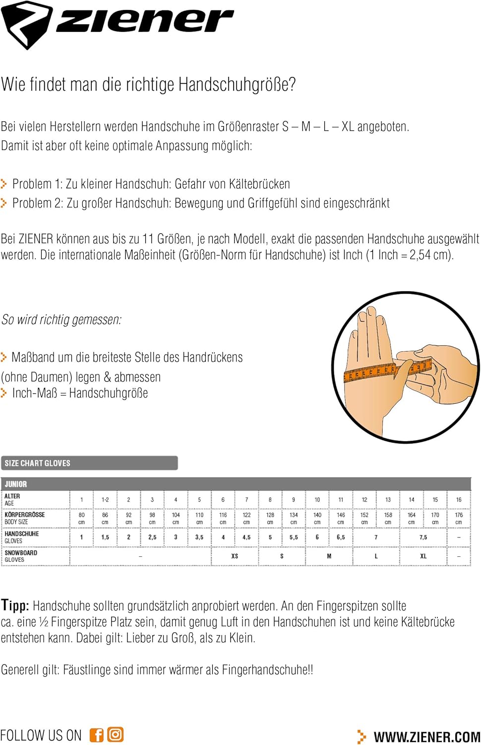 Ziener Baby LEVI AS MINIS glove Ski-Handschuhe / Wintersport | wasserdicht, atmungsaktiv 80cm schwar