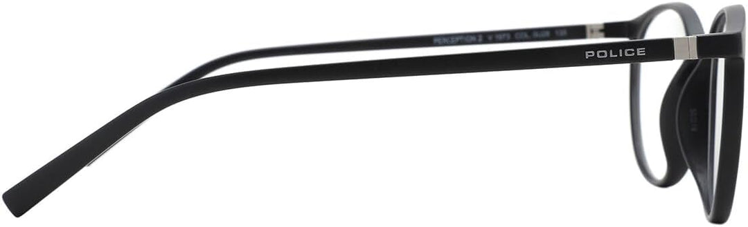 Police Unisex Sunglasses, 50 Semi Matte Black