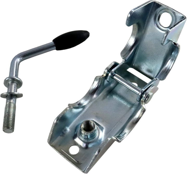 p4U Winterhoff Stützrad mit Klemmträger für Anhänger und Wohnwagen, 150 kg, 48 mm