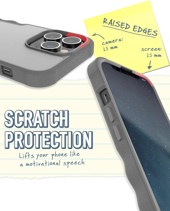 Smartish iPhone 13 Pro Schutzhülle – Gripzilla kompatibel mit MagSafe [Rugged + Tough] Gepanzertes S