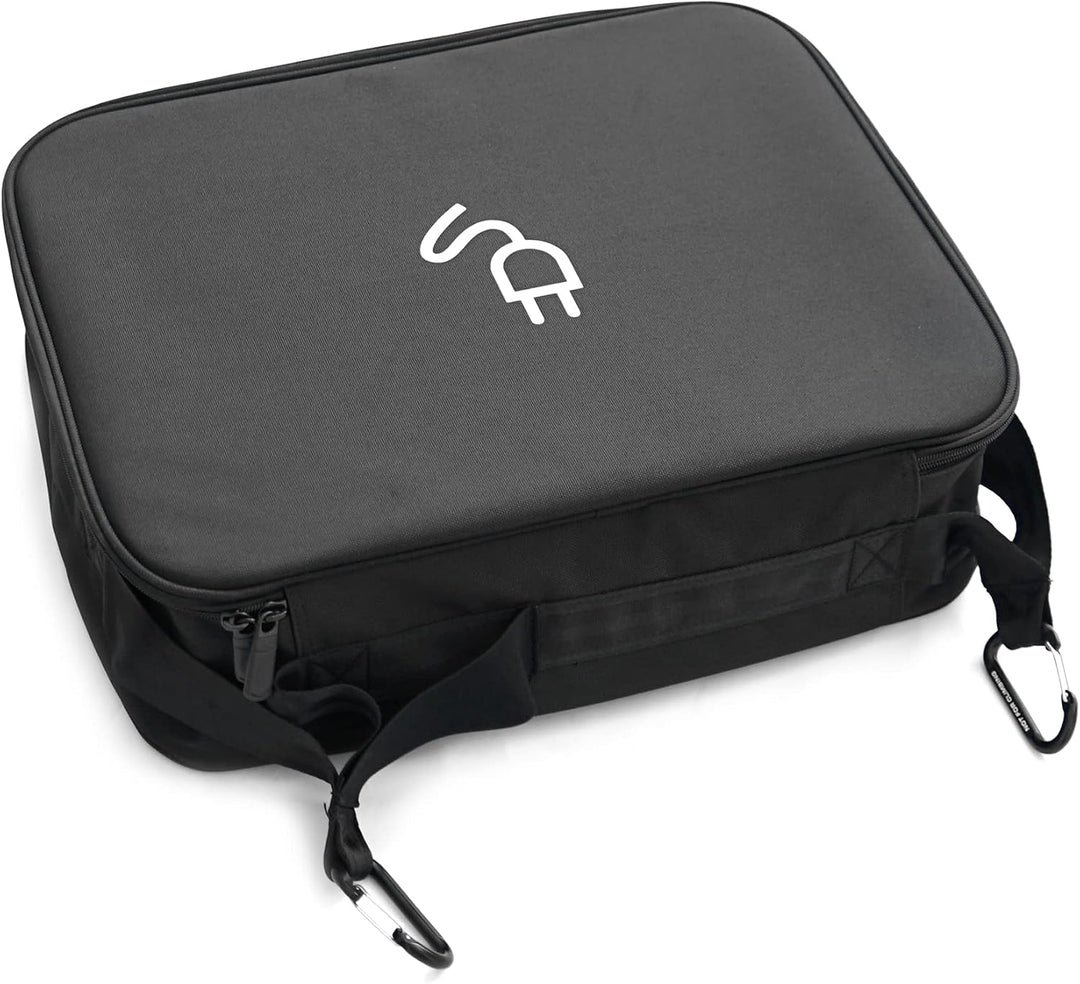 Audi 8V4862985D Tasche Ladekabel Ladekabeltasche Aufbewahrungstasche Kabeltasche, schwarz