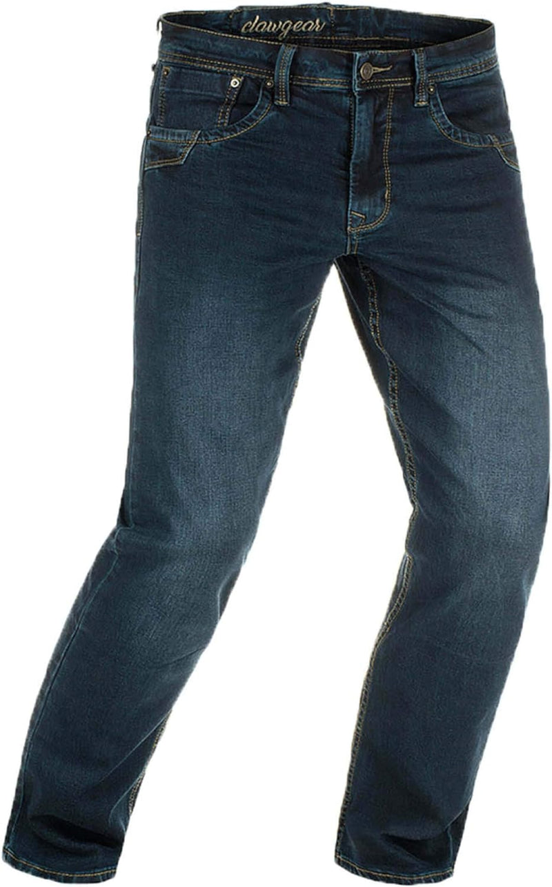 ClawGear Blue Denim Tactical Flex Jeans Washed Midnight
