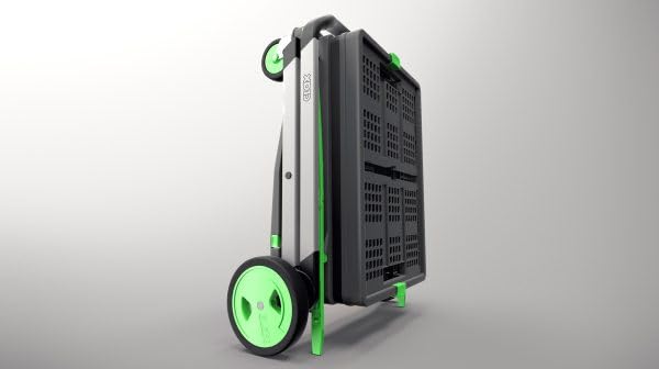 CLAX® Transport-Klappmobil (Original direkt vom Hersteller) | Materialtransporter | inklusive Klappb