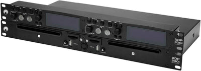 OMNITRONIC XDP-3001 CD-/MP3-Player | Doppel-CD- und MP3-Player für CD, USB und SD