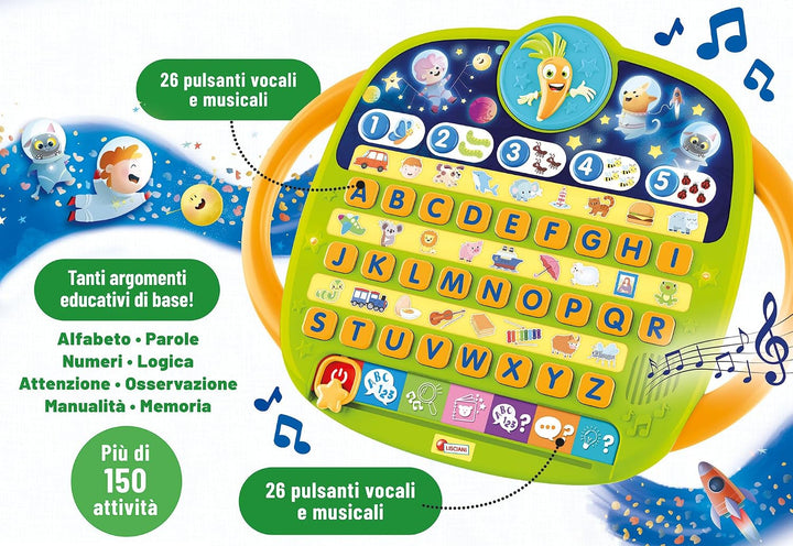 Liscianigiochi 95063 Carotin Astronave ABC, Nicht