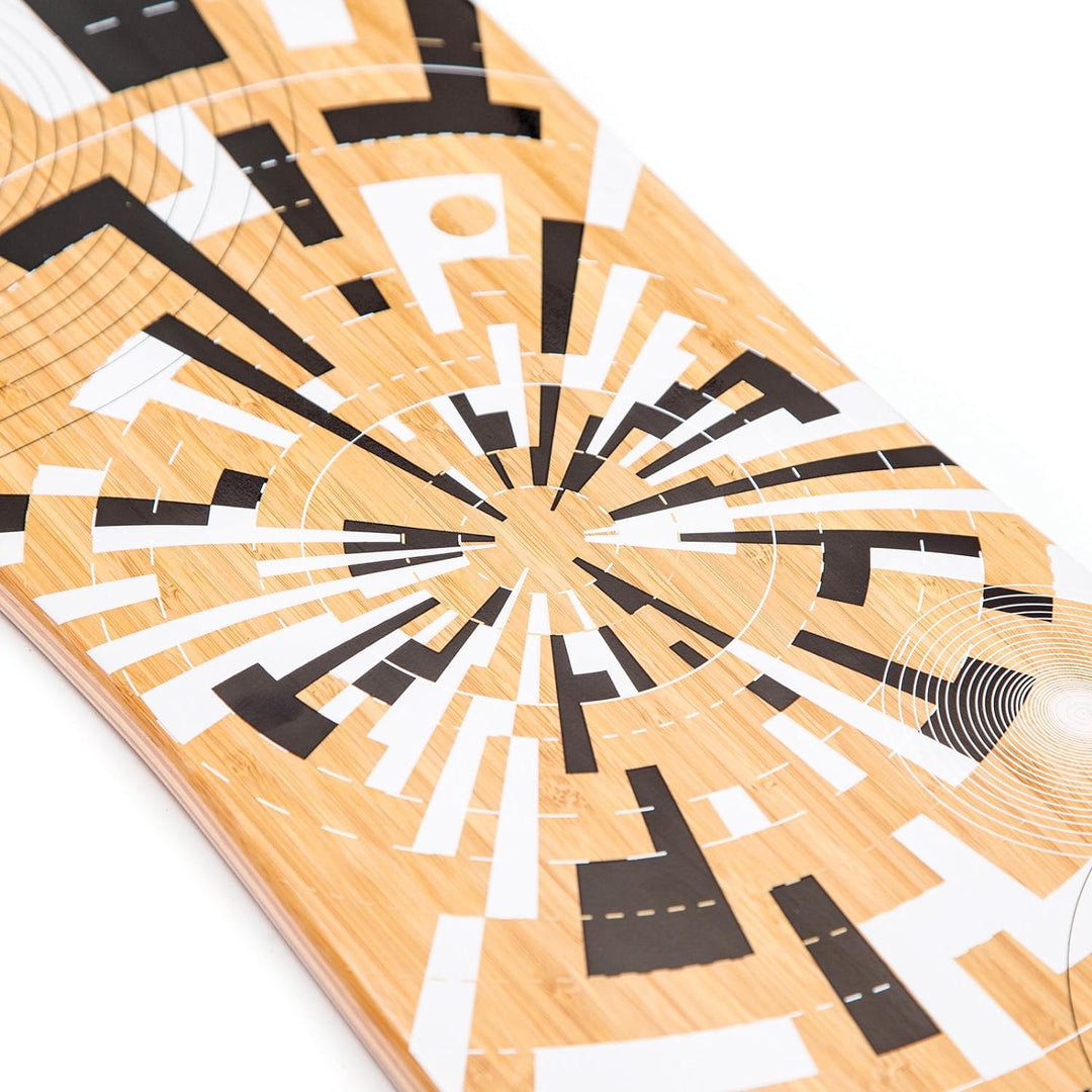 Apollo Longboard, Komplettboard mit High Speed ABEC Kugellagern, Drop Through, Freeride, Skaten, Cru