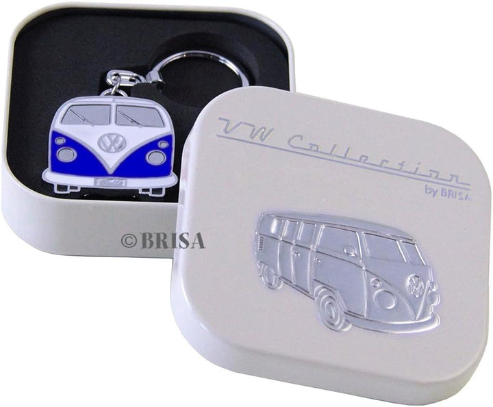 BRISA VW Collection - Volkswagen Emaillierter Metall Schlüssel-Anhänger-Ring Schlüsselbund-Accessoir