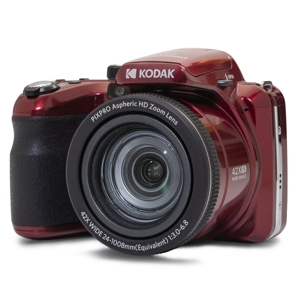 KODAK Pixpro Astro Zoom AZ425 Digitalkamera Bridge, 42 x optischer Zoom, 24 mm Weitwinkel, 20 Megapi