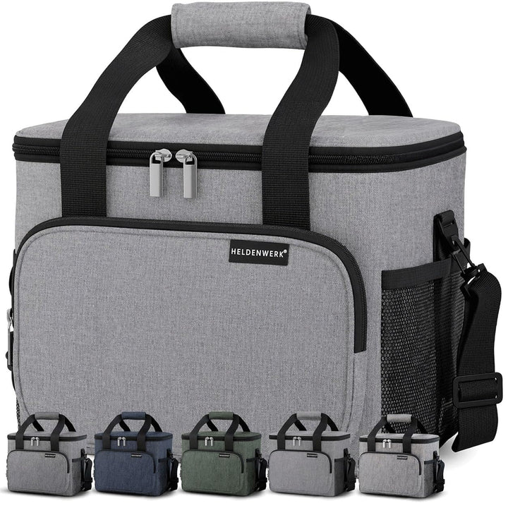 HELDENWERK Kühltasche für Essen & Getränke - Isolierte Thermotasche auslaufsicher & wasserdicht - Fr
