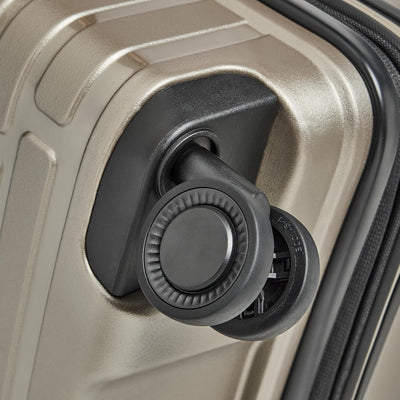 Pactastic Hartschalen Koffer-Set 3-teilig | hochwertiges Polypropylen Material | mit Dehnfalte erwei