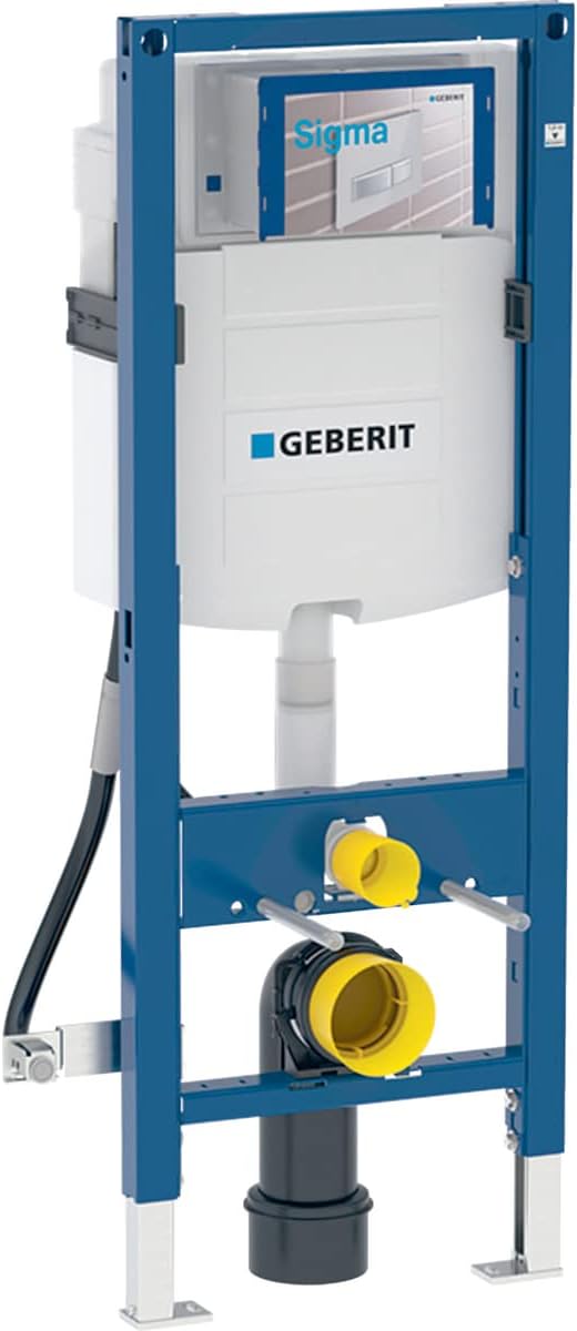 Geberit 111.350.00.5 – Rack 12 cm (UP320 Duofix mit verdeckter Spülkasten Sigma) für Behinderte