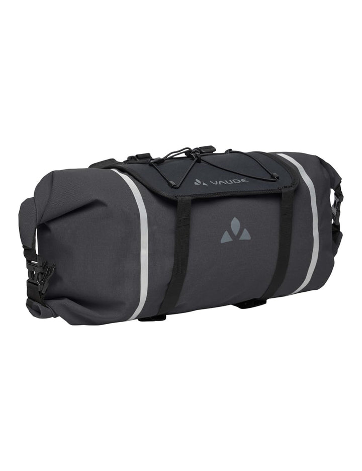VAUDE Fahrrad Lenkertasche mit 10 Liter Packsack Mittelgrosse Schwarz, Mittelgrosse Schwarz