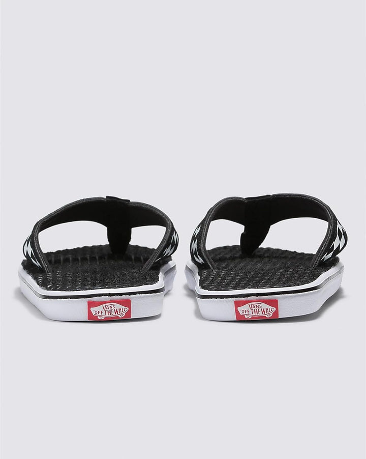 Vans Damen Slide-on Sandalen 38 EU Schachbrett Schwarz Weiss, 38 EU Schachbrett Schwarz Weiss