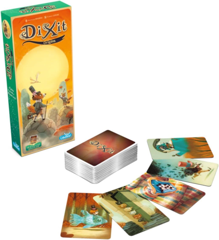 Libellud, Dixit Expansion 4: Origins, Board Game, Ages 8+, 3 to 8 Players, 30 Minutes Playing Time E