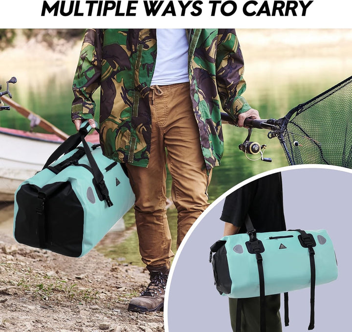 Wasserdichter Rucksack Dry Bag | wasserdichte Reisetasche Rucksack | Roll Top Seesack Wasserdicht fü