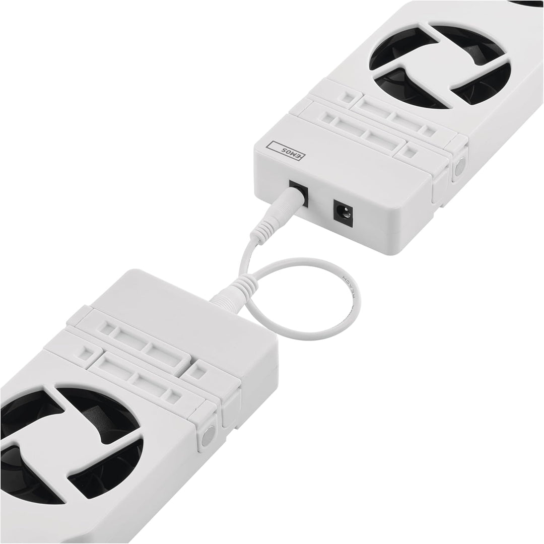 EMOS Heizung-Ventilator zum Sparen von Energie und Heizkosten, Starterset TRIO, 3 Stück Heizgebläse