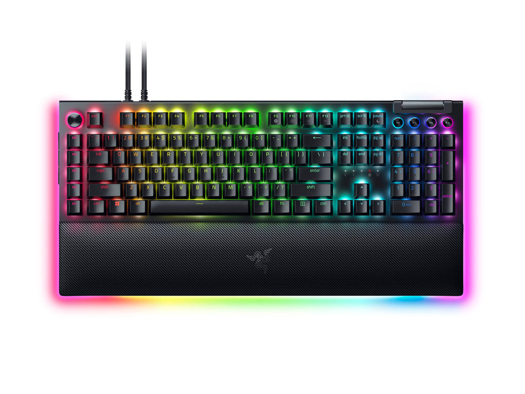 Razer BlackWidow V4 Pro - Mechanisch Gaming Toetsenbord - Yellow Switch - QWERTY - Zwart (RZ03-04680