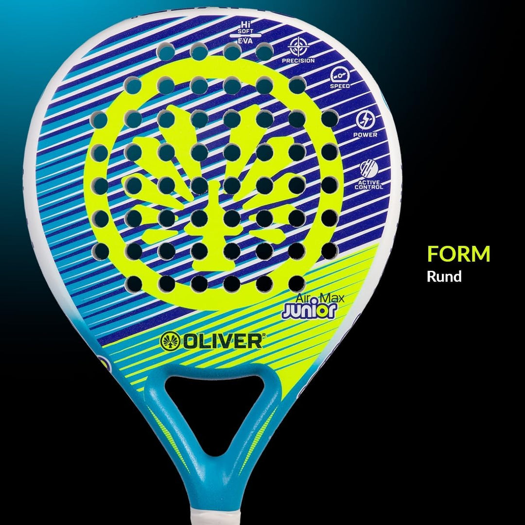 Oliver Padel Schläger Air Max Junior für Kinder & Junioren - FRP - Eva Soft - Padel Tennis Anfänger
