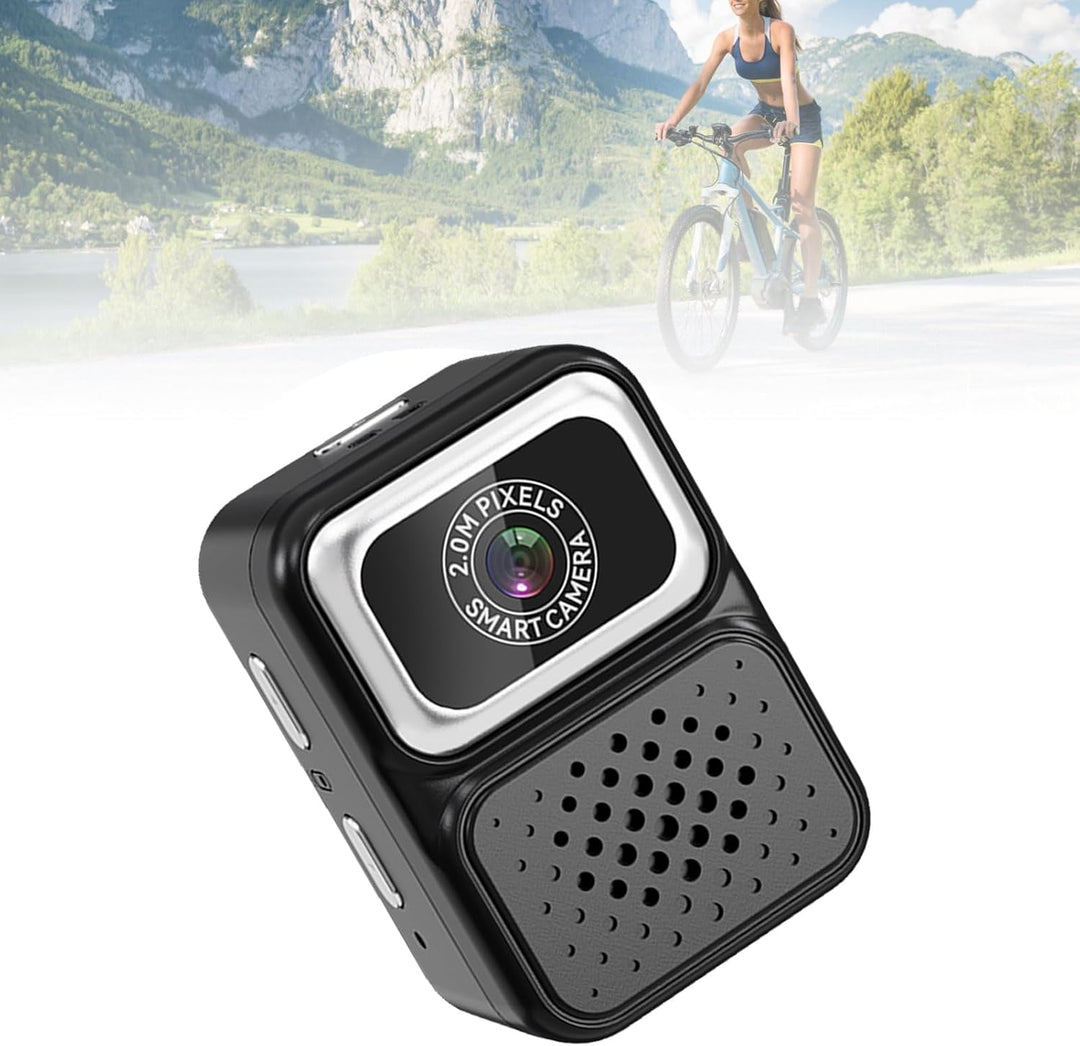 VBESTLIFE Tiny Keychain -Kamera, 1080p HD -Video 2MP Foto Tragbare Digitalkamera mit 0,96 Zoll Farbb