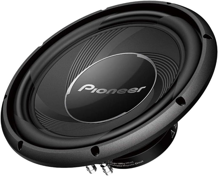 PIONEER TS-A30S4 Subwoofer (1.400 W), 30 cm/12", IMPP Membran für kraftvollen Klang, kontinuierliche