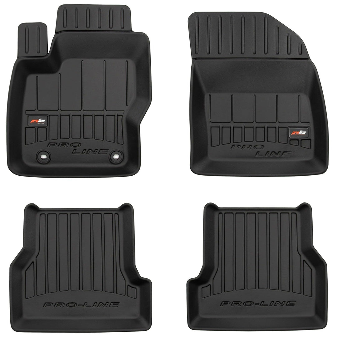 M MOTOS Gummimatten Auto Fussmatte passt für Ford Focus II 2004-2011 Verbessern Sie Ihren Reisekomfo