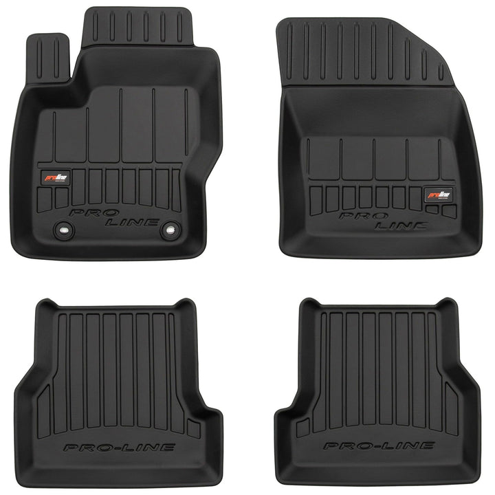 M MOTOS Gummimatten Auto Fussmatte passt für Ford Focus II 2004-2011 Verbessern Sie Ihren Reisekomfo