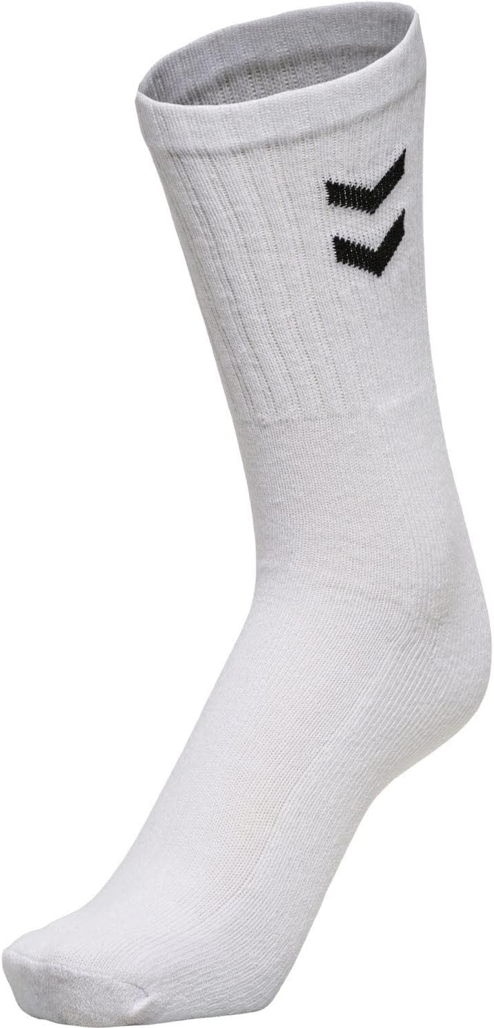 hummel Unisex Sportsocken Basic - 15er Pack 36-40 white (9001), 36-40 white (9001)