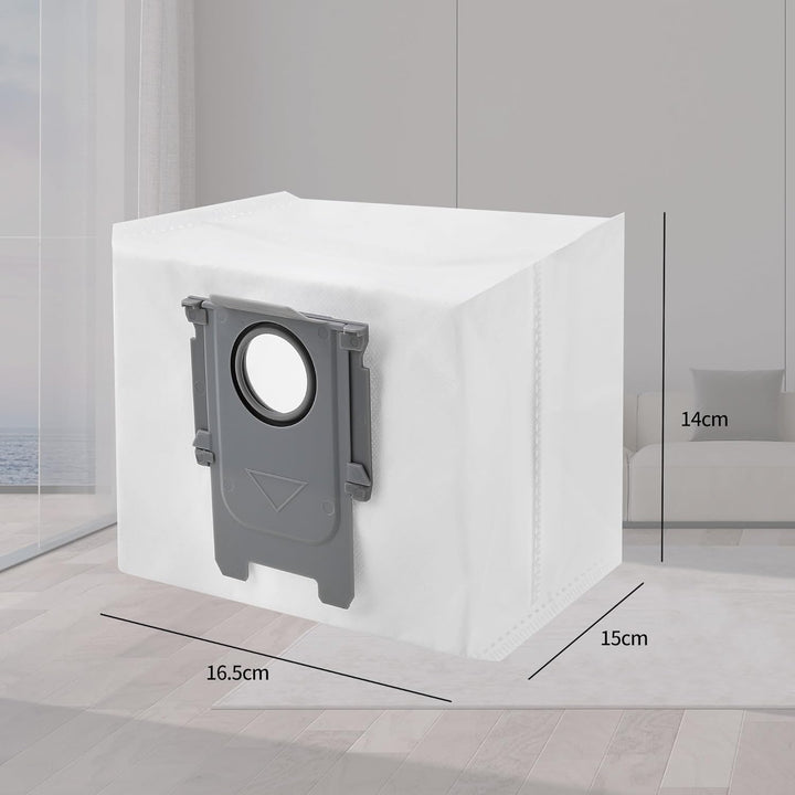 14 Stück Staubbeutel für Roborock S7 MaxV Ultra /S7 pro Ultra/Q7 Max / Q7 Max+/Q7 Max+Plus/ S8+/Q5+