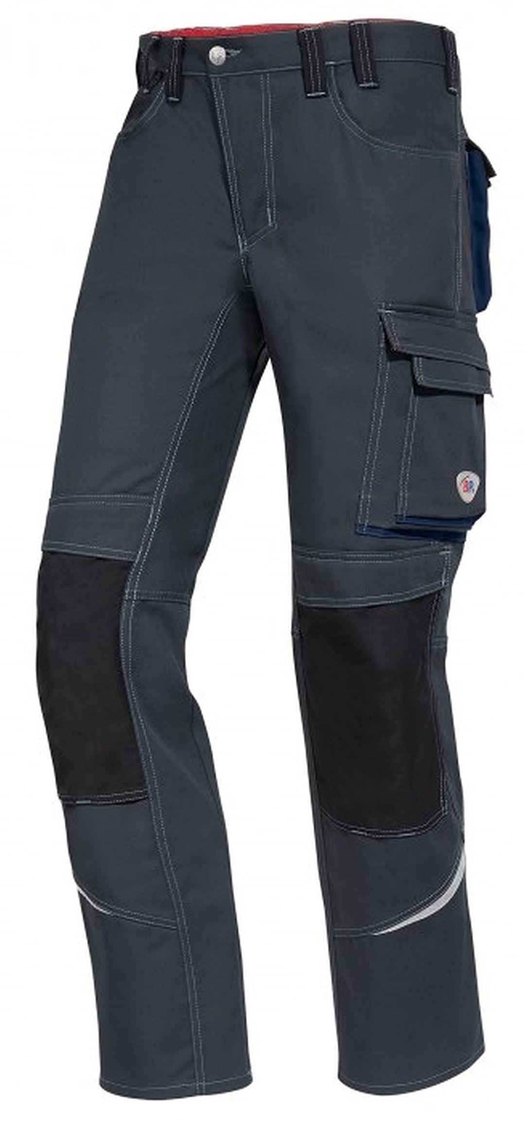 BP Comfort Plus 1803-720-56 Arbeitshose - Gummizug im Rücken - Bundfalten - Normale Passform - Gröss