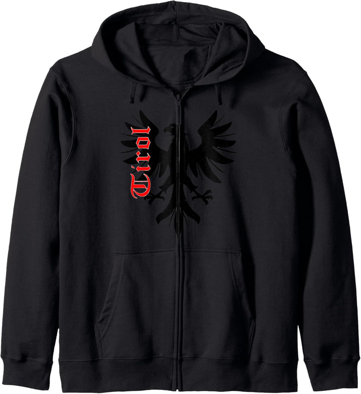 Dem Land Tirol die Treue Tirol Tiroler Adler Herren & Damen Kapuzenjacke