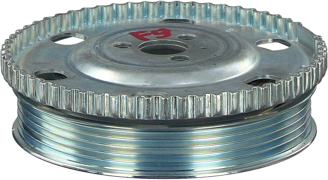 febi bilstein 44413 Riemenscheibe (entkoppelt) für Kurbelwelle, mit Polrad , 1 Stück