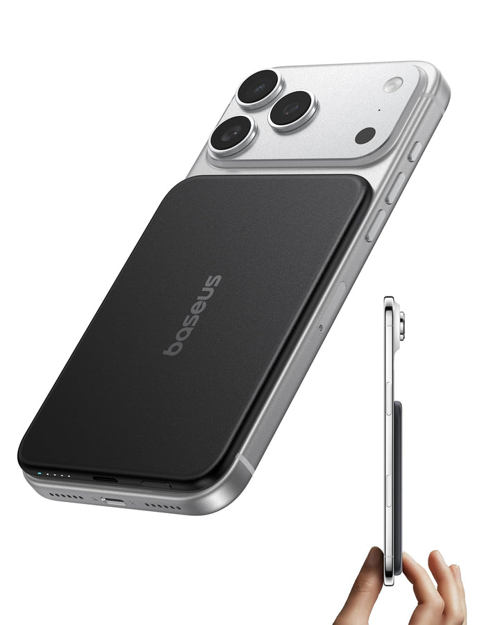 Baseus Picogo Air 0.69cm Ultra Slim 5000mAh Magsafe Powerbank, CCC Zertifizierung Magnetische tragba