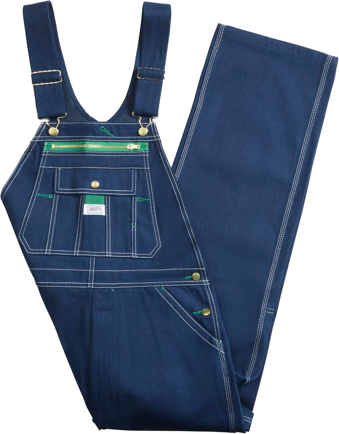 Walls Liberty Herren-Overall aus festem Denim 34W / 28L Starrer Denim, 34W / 28L Starrer Denim