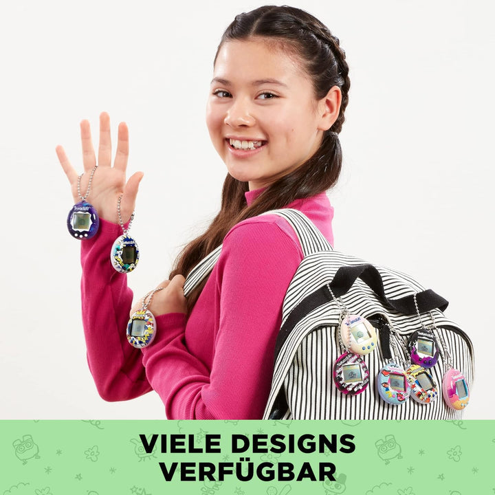 Bandai – Tamagotchi Original – College Sweat – Elektronisches Virtuelles Haustier mit LCD‑Bildschirm