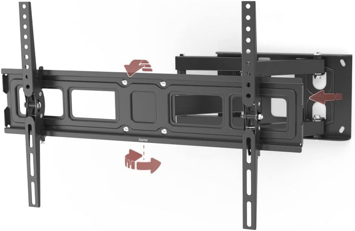 Hama TV Wandhalterung Schwenkbar, Neigbar (32 - 84 Zoll TV Halterung für Fernseher bis zu 50 kg, max