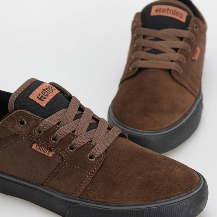 Etnies Herren Barge LS Skateboardschuhe, Brown Black
