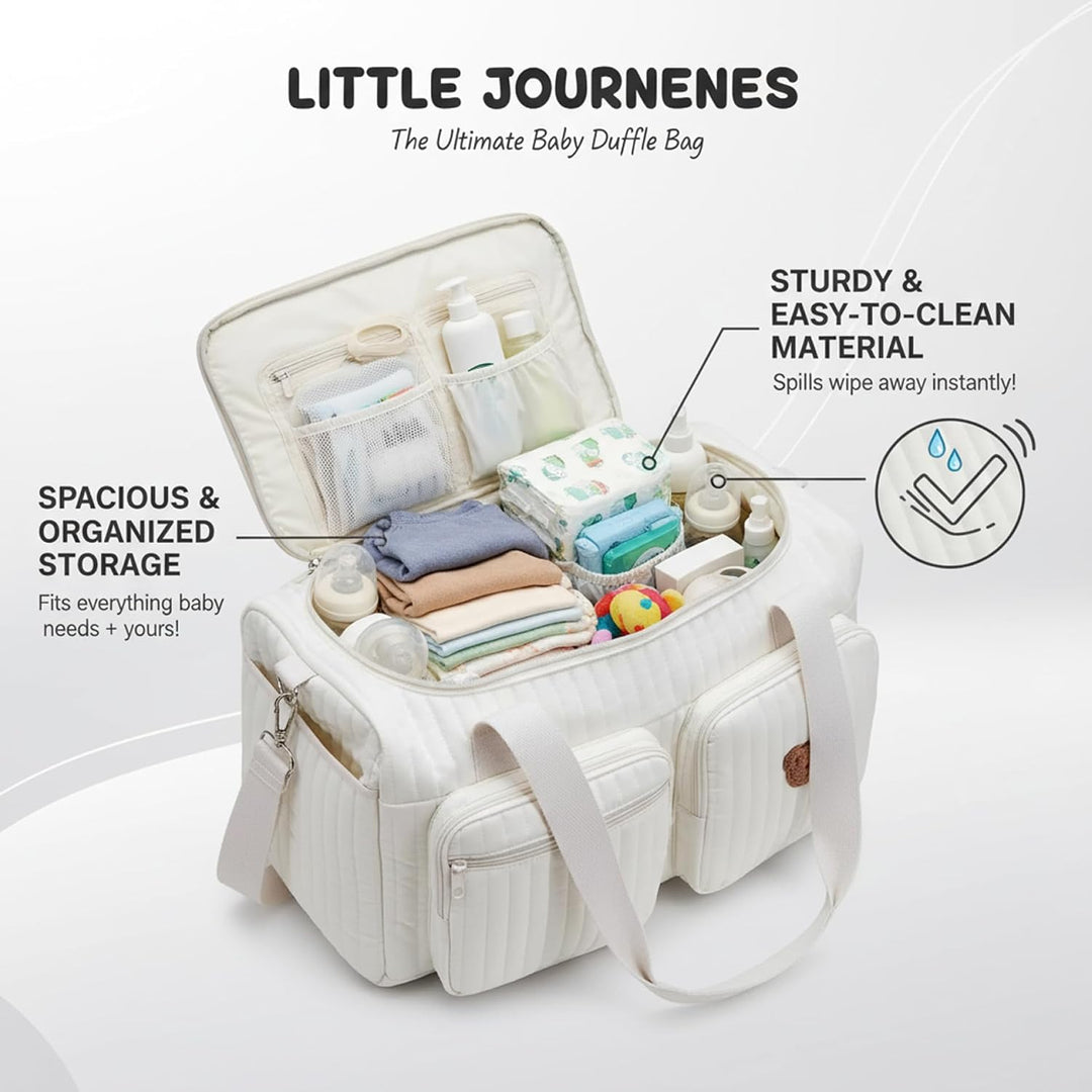 Mama-Baby-Reisetasche – gesteppte Wickeltasche mit grossem Fassungsvermögen für Frauen mit mehreren