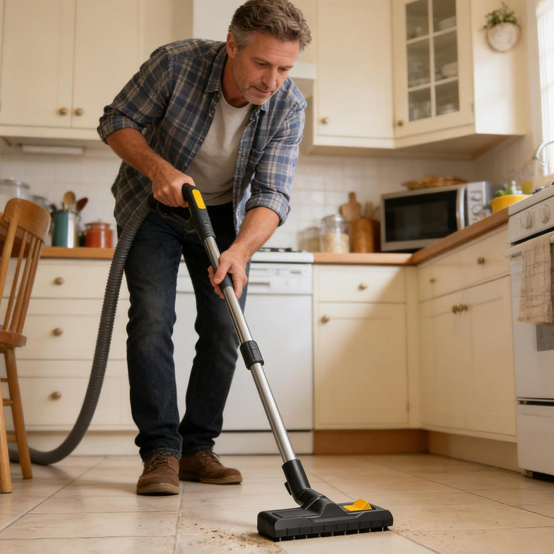 Staubsaugerdüse für Kärcher WD2 WD3 WD4 WD5 WD6, Universal Nass-Trockensauger Ersatz Bodendüse 35 mm