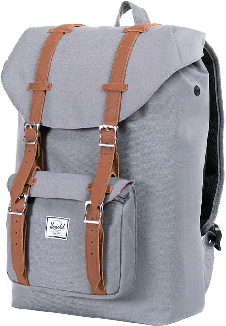 Herschel Little America Mid-Volume Backpack, 17 L Little America Mid Volume Grey, 12.5x28x36 CM (B x