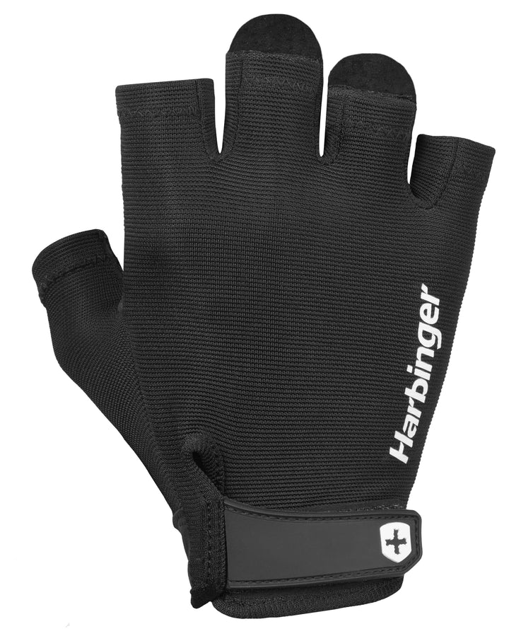 Harbinger Pro Gloves, Lightweight and Flexible Gloves with Enhanced Breathability for Moderate Lifti
