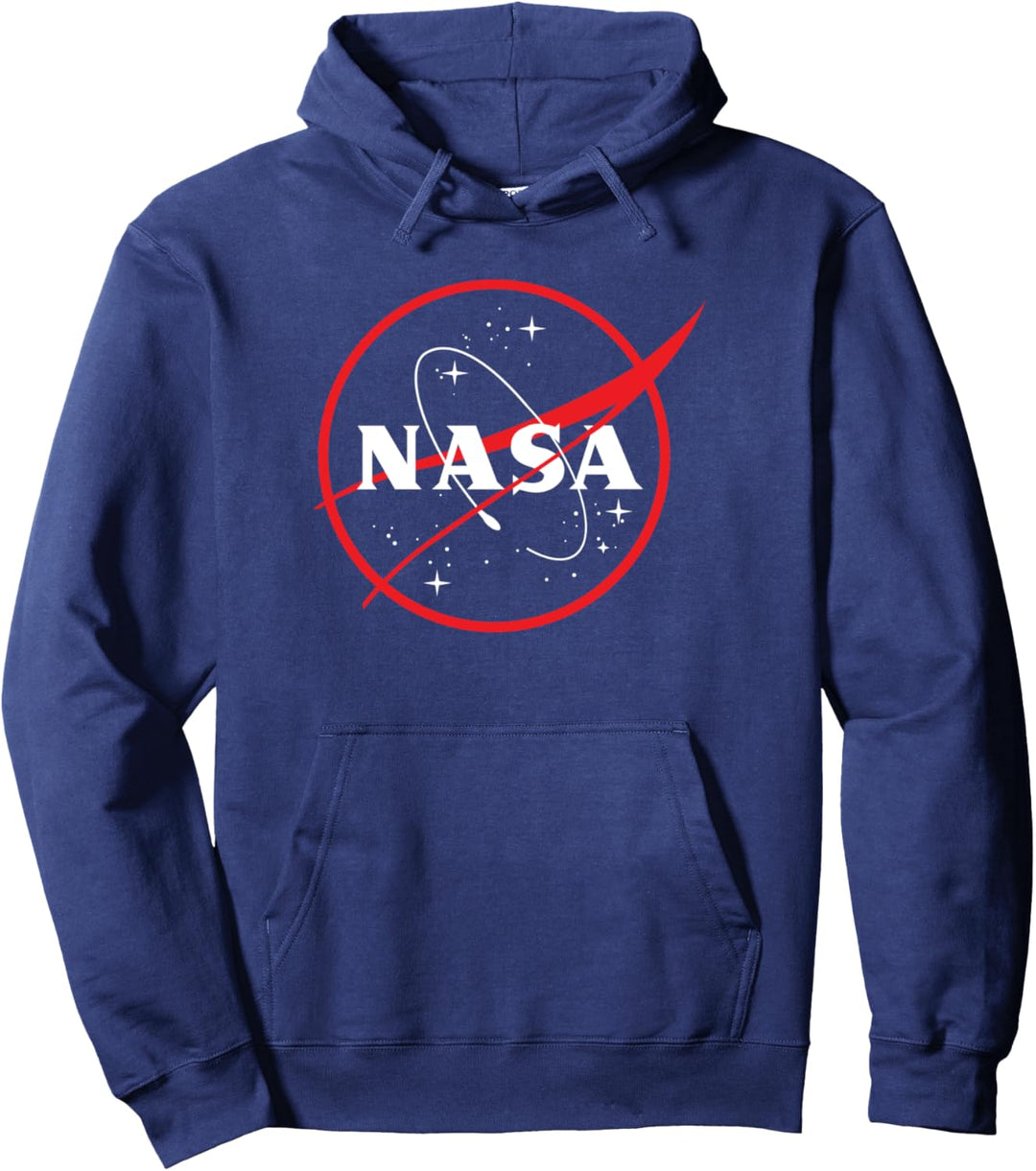 NASA Galaxy Crest Logo Pullover Hoodie