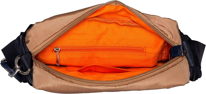 TOM TAILOR Damen Sandrine Cross Bag, M Mixed Blue, Mixed Blue