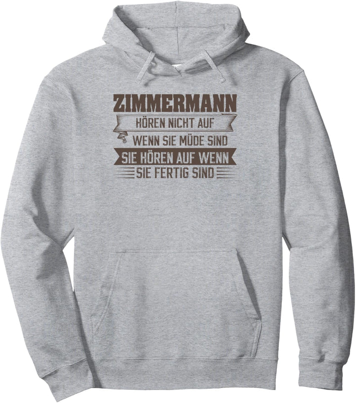 Zimmermann Zimmermann Beruf Pullover Hoodie