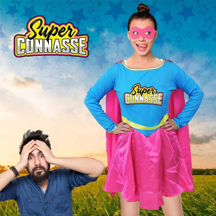Damen Kostüm „Super connasse“