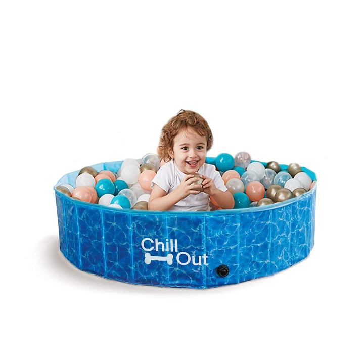 All for Paws 8002 Chill Out - Splash und Fun - Hundepool gross - 160 cm