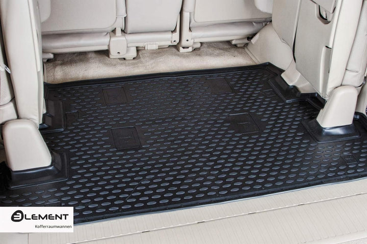 Element Passgenaue Premium Antirursch Kofferraummatte Laderaumwanne passend für Hyundai Tucson III 2