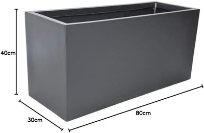 Pflanzkübel für Rollen aus Fiberglas, Blumenkübel, Pflanzgefäss, Blumengefäss, Pflanztopf, Blumentop