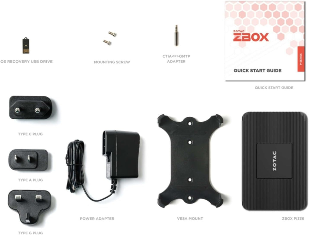 ZOTAC ZBOX PI336 pico mit Windows 11 Pro