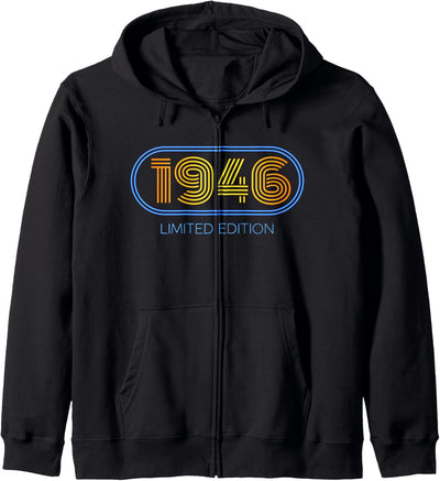 78. Geburtstag Mann Frau 78 Jahre 1946 Deko Lustig Geschenk Kapuzenjacke